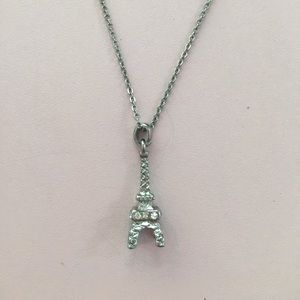 Sparkly Paris Eiffel Tower charm gift set